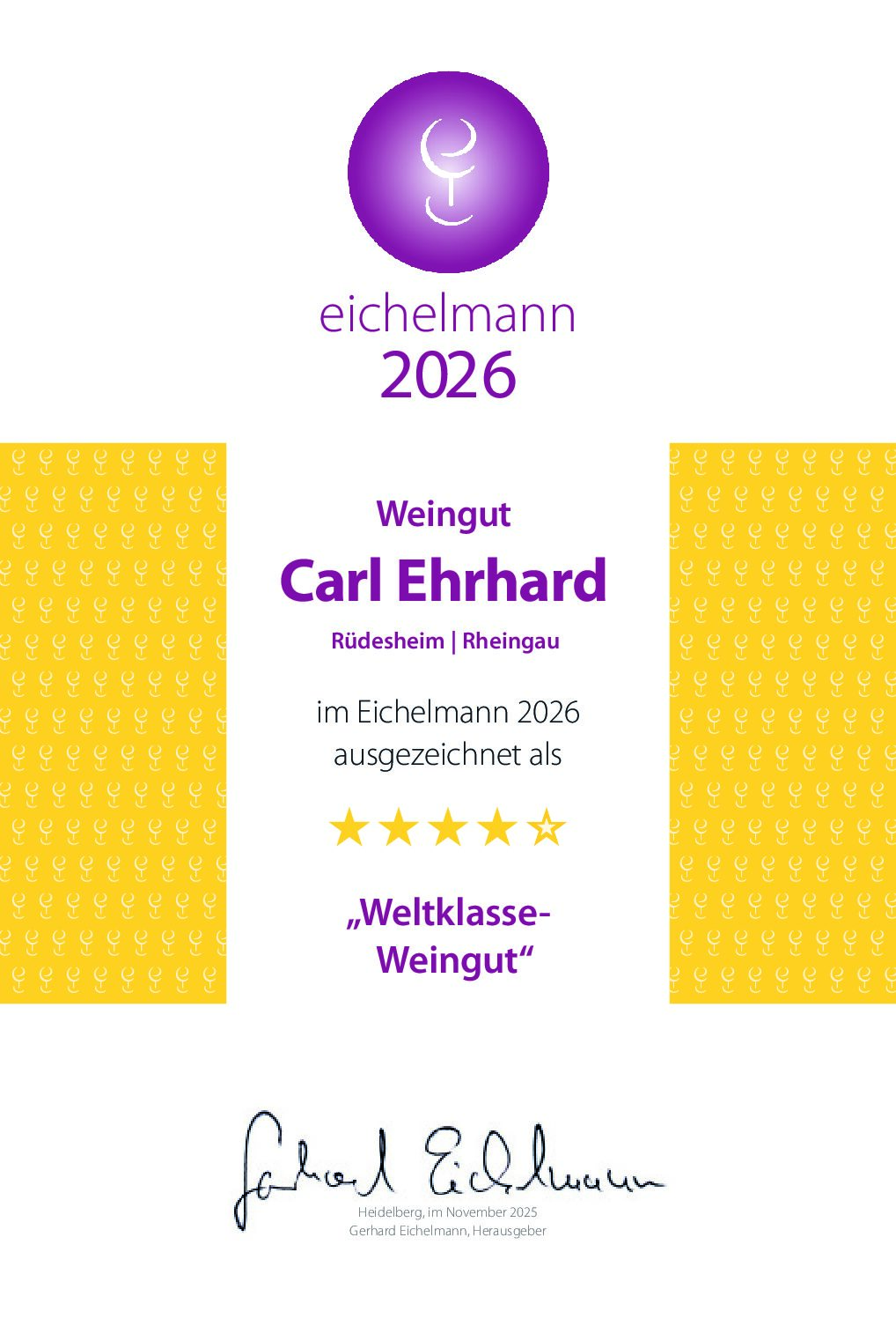 Foto 1 von Weingut Carl Ehrhard